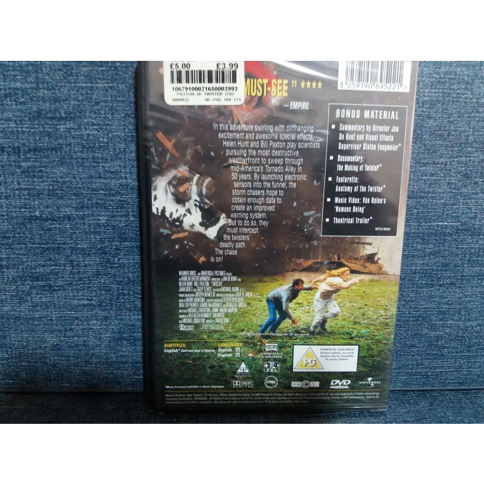 TWISTER DVD FİLM (İNGİLİZCE-SIFIR)
