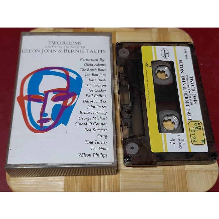TWO ROOMS SONGS ELTON JOHN BERNIE TAUPIN MÜZİK KASET