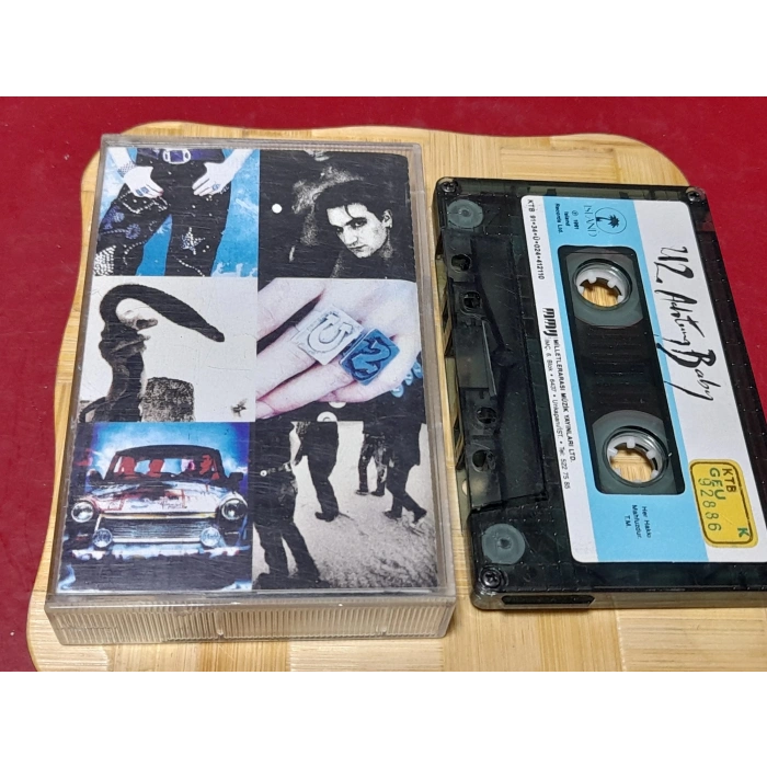 U2 ACHTUNG BABY MÜZİK KASET