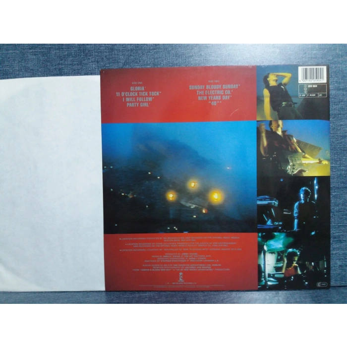 U2 LIVE UNDER A BLOOD RED SKY LP