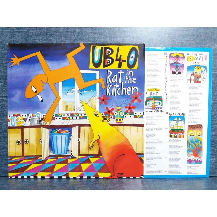 UB40 RAT IN THE KITCHEN MUSIC LP