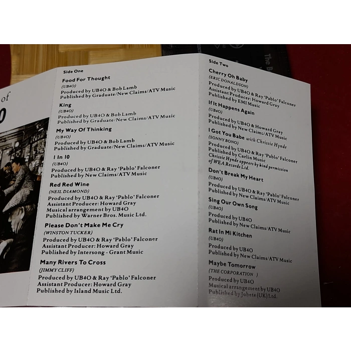 UB40 THE BEST OF MÜZİK KASET