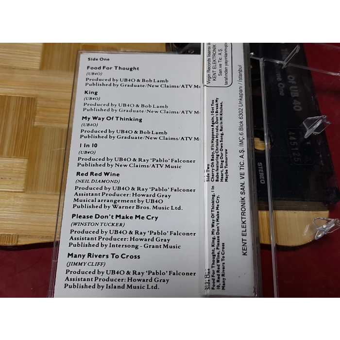 UB40 THE BEST OF MÜZİK KASET