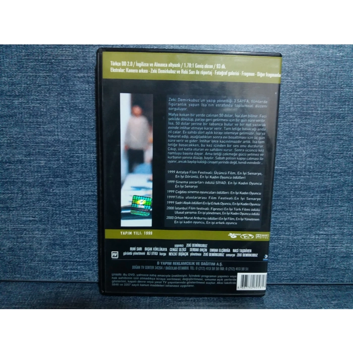 ÜÇÜNCÜ SAYFA DVD FİLM