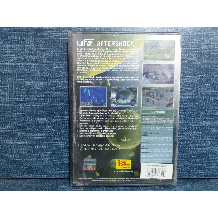 UFO AFTERSHOXK PC OYUN (SIFIR)