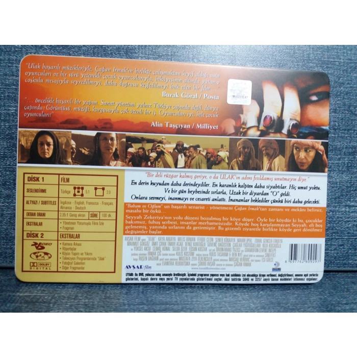 ULAK DVD FİLM (METAL KUTU)