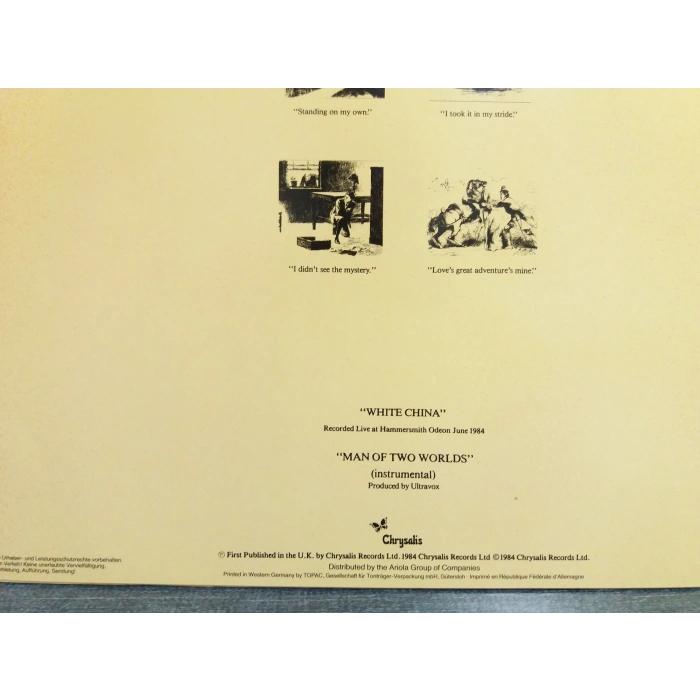 ULTRAVOX LOVES GREAT ADVENTURE MAXI LP