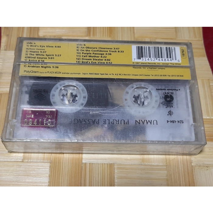 UMAN PURPLE PASSAGE MÜZİK KASET