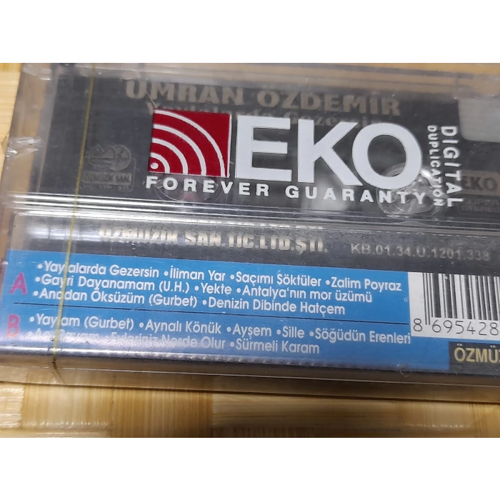 ÜMRAN ÖZDEMİR ZALIM POYRAZ MÜZİK KASET