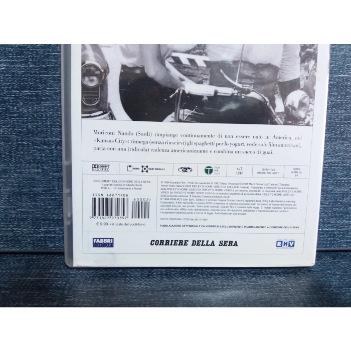 UN AMERICANO A ROMA DVD FİLM (İTALYANCA)