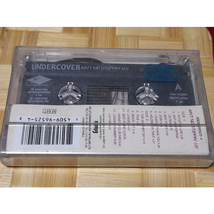 UNDERCOVER AINT NO STOPPIN US MÜZİK KASET