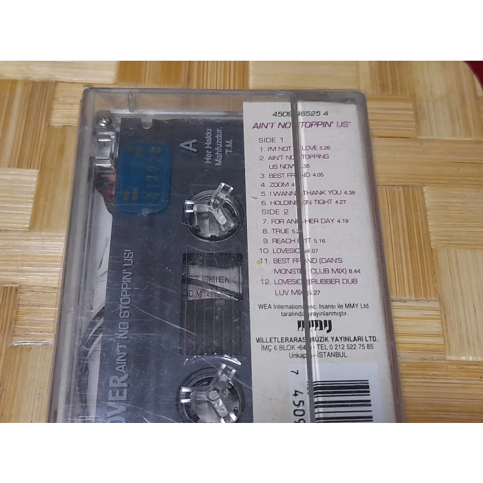 UNDERCOVER AINT NO STOPPIN US MÜZİK KASET
