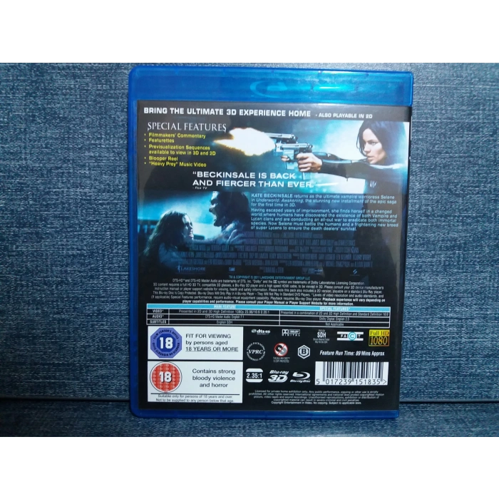 UNDERWORLD BLURAY FILM (İNGİLİZCE)
