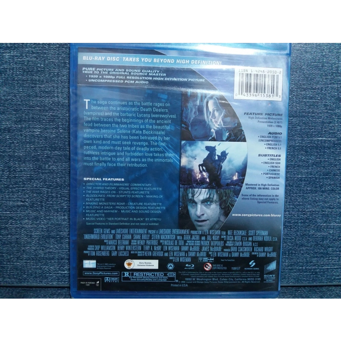 UNDERWORLD EVOLUTION FİLM BLURAY (İNGİLİZCE-SIFIR)