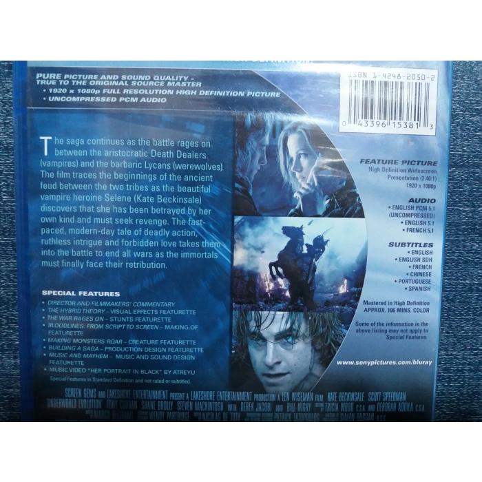 UNDERWORLD EVOLUTION FİLM BLURAY (İNGİLİZCE-SIFIR)