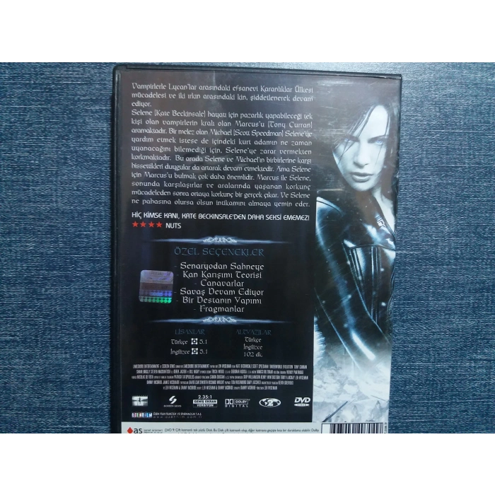 UNDERWORLD EVOLUTION KARANLILAR ÜLKESİ EVRİM DVD FİLM