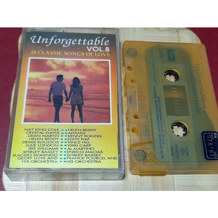 UNFORGETTABLE LOVE SONGS 20 CLASSICS MÜZİK KASET