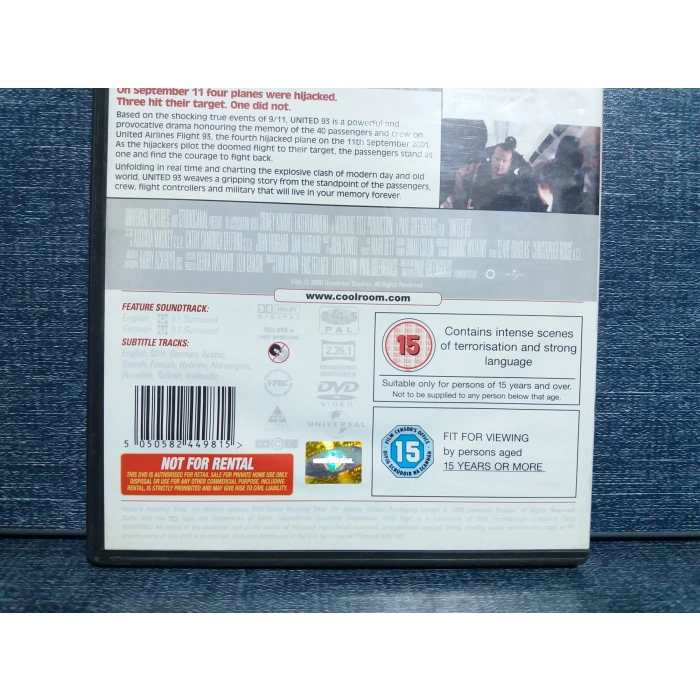 UNITED 93  DVD FİLM ( Tr Altyazı)