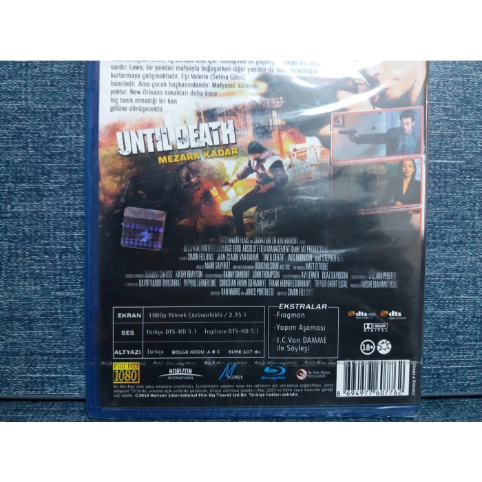 UNTIL DEATH MEZARA KADAR VAN DAMME FİLM BLURAY (SIFIR)