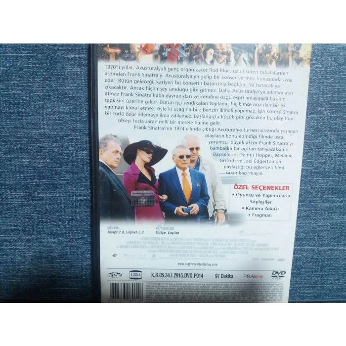 UNUTULMAZ GECE DVD FİLM