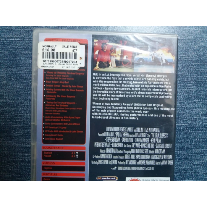 USUSAL SUSPECTS DVD FİLM (İngilizce-Sıfır)