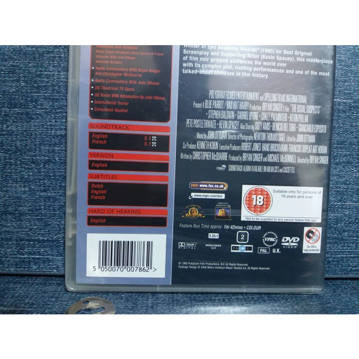 USUSAL SUSPECTS DVD FİLM (İngilizce-Sıfır)