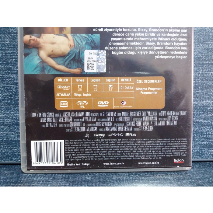 UTANÇ SHAME DVD FİLM