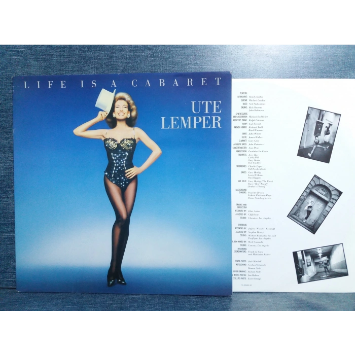 UTE LEMPER LIFE IS A CABARET SOUNDTRACK LP