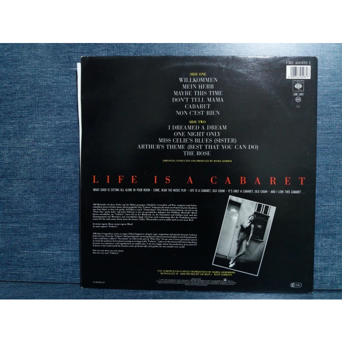 UTE LEMPER LIFE IS A CABARET SOUNDTRACK LP