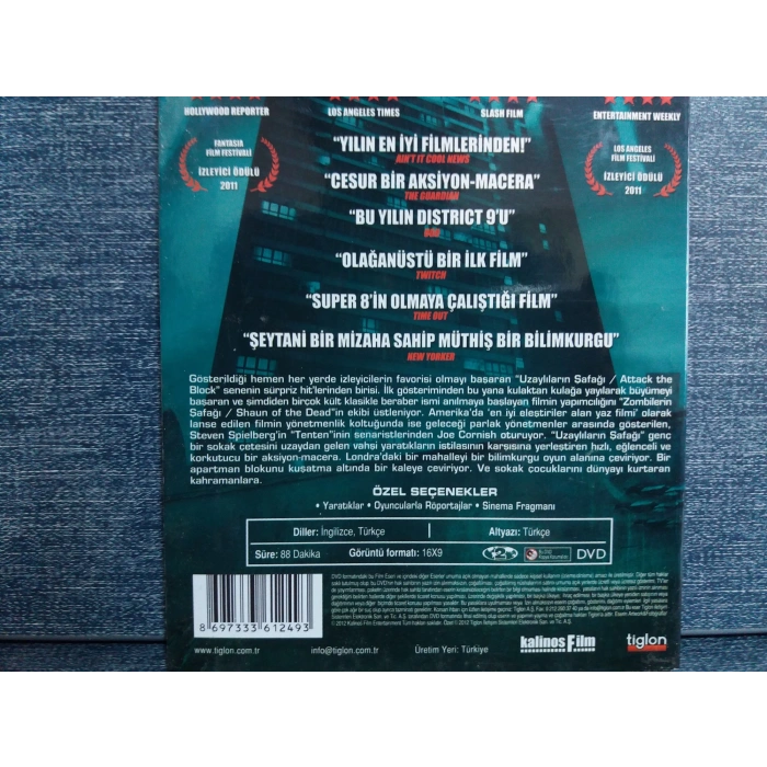 UZAYLILARIN ŞAFAĞI DVD FİLM