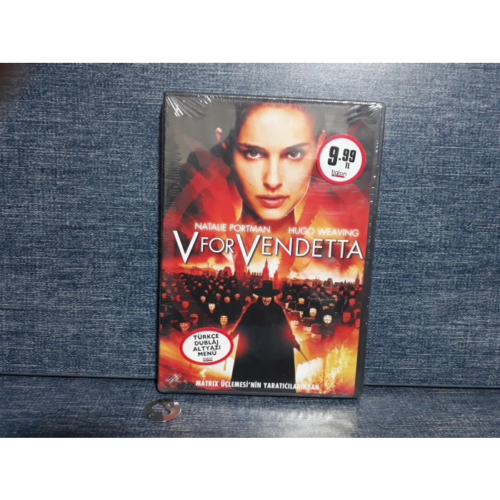 V FOR VENDETTA  DVD FİLM (SIFIR)