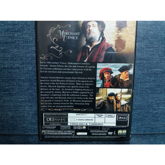 VENEDİK TACİRİ DVD FİLM