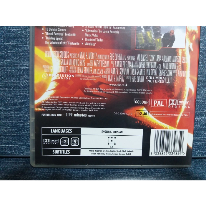 VIN DIESEL DVD FİLM Tr Altyazı