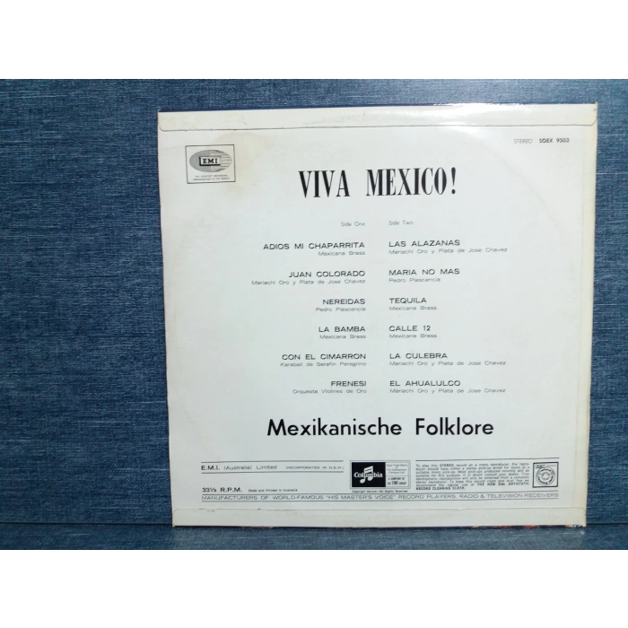 VIVA MEXICO  MUSIC LP