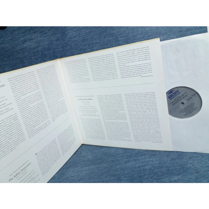 VIVALDI CONCERTOS FLAUTINO VIOLON CELLO  MUSIC LP