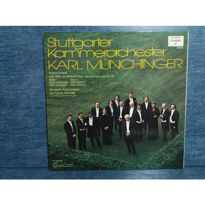 VIVALDI DIE VIER JAHRES ZEITEN - KULKA IGOR KIPNIS CEMBALO