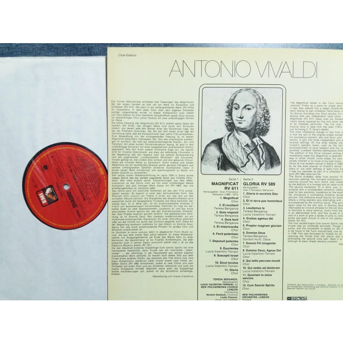 VIVALDI GLORIA MAGNIFICAT RICCARDO MUTI