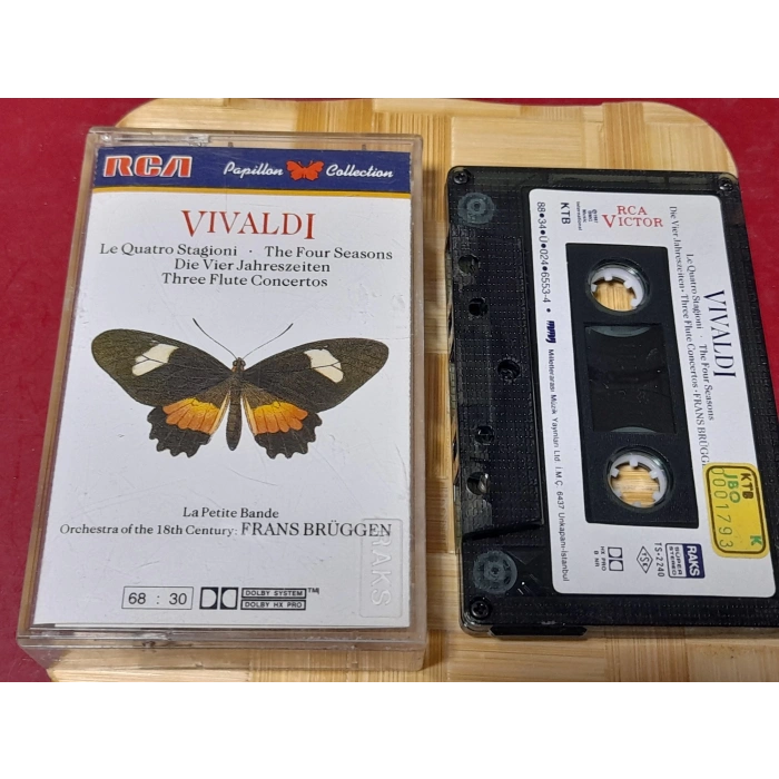 VIVALDI LE QUATRO STAGIONI - FOUR SEASONS  MÜZİK KASET