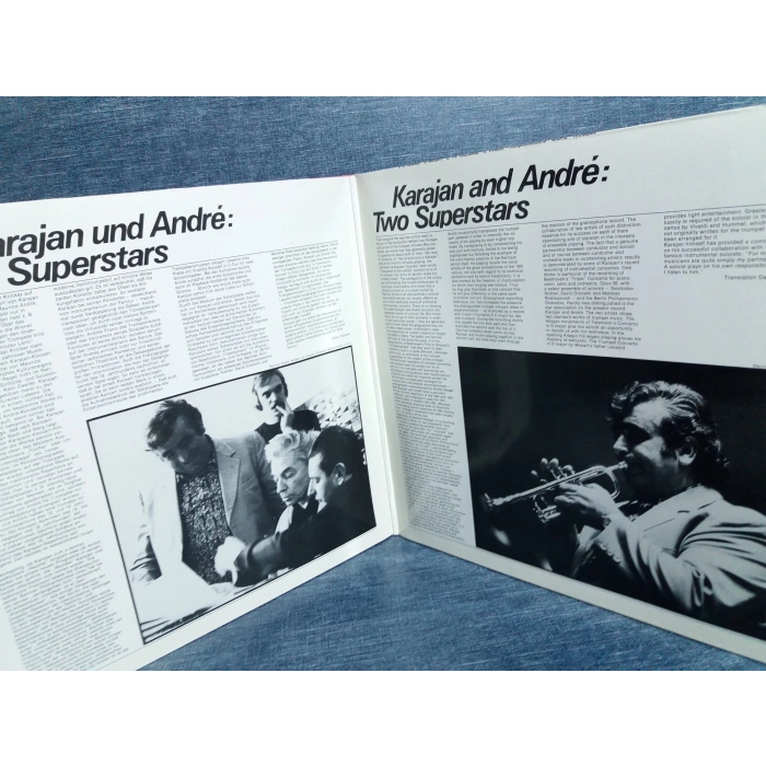 VIVALDI TELEMANN MOZART HUMMEL TROMPET LP