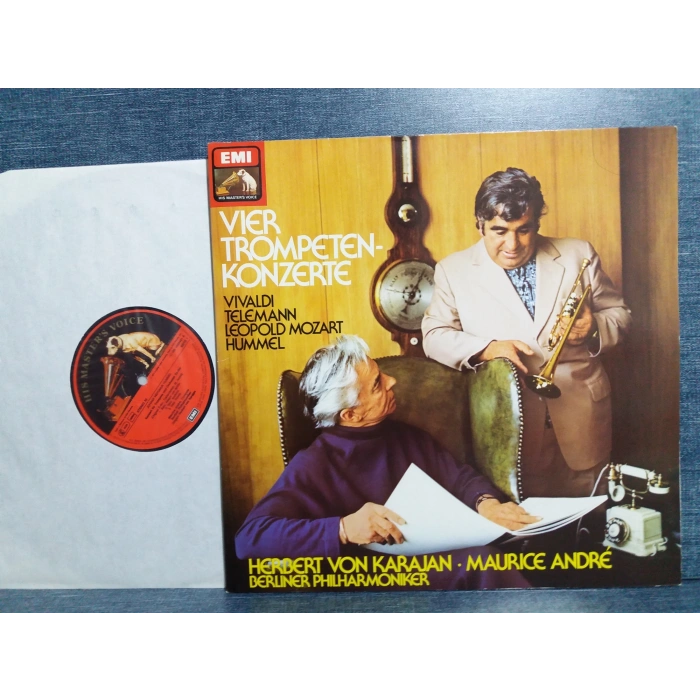 VIVALDI TELEMANN MOZART HUMMEL TROMPET LP