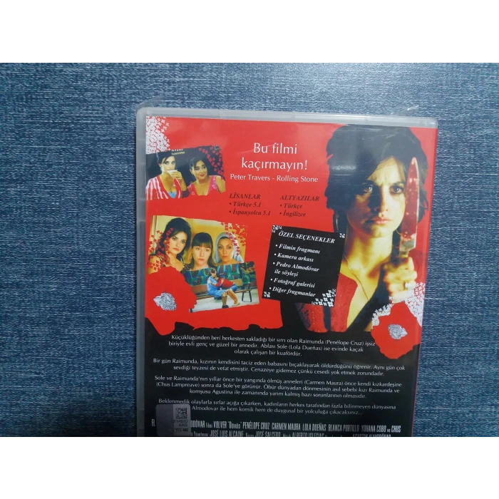 VOLVER DÖNÜŞ DVD FİLM