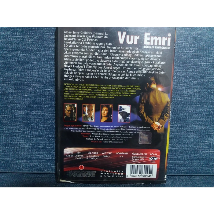 VUR EMRİ DVD FİLM