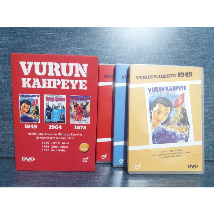VURUN KAHPEYE 1949-1964-1973 FİLM BOX SET 3 DVD