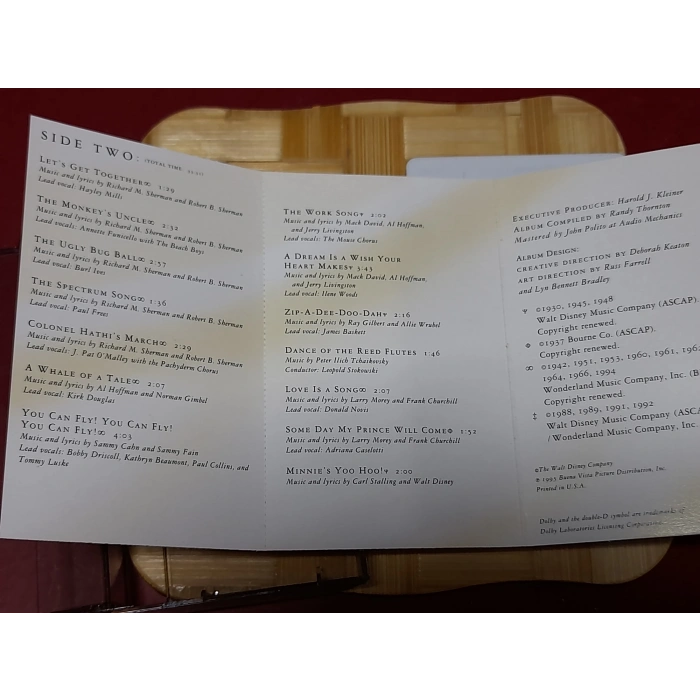 WALT DISNEY CLASSIC SOUNDTRACK MÜZİK KASET