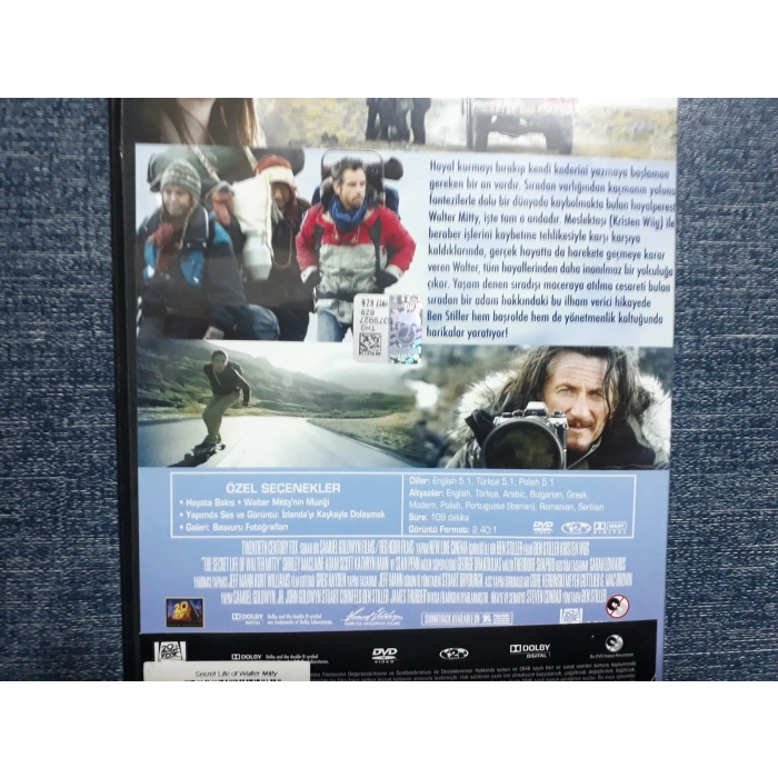 WALTER MITTY NİN GİZLİ YAŞAMI DVD FİLM