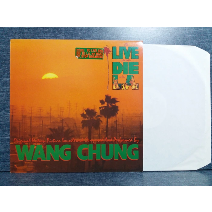 WANG CHUNG LIVE DIE L.A SOUNDTRACK MUSIC LP