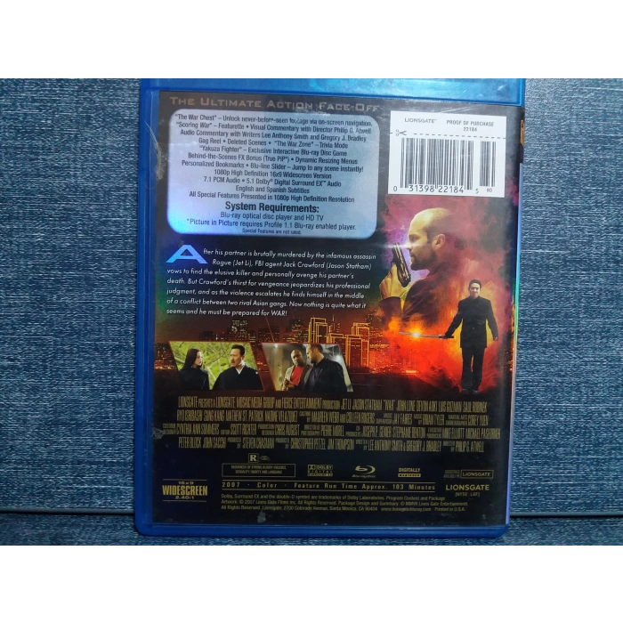 WAR FİLM BLURAY (İNGİLİZCE)