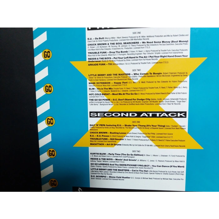 WASHINGTON GO GO SOUND ATTACK HOUSE 2 LP