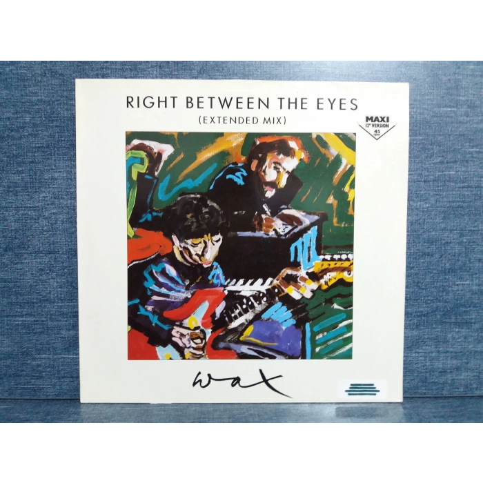 WAX RIGHT BETWEEN THE EYES MAXI LP