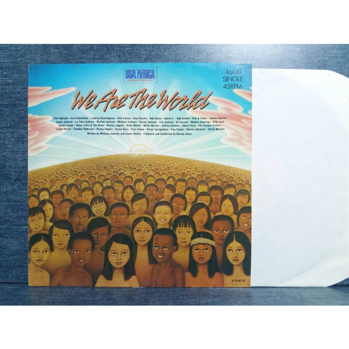 WE ARE THE WORLD MAXI LP